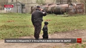 Вихованцям львівського інтернату показали роботу поліцейських собак 