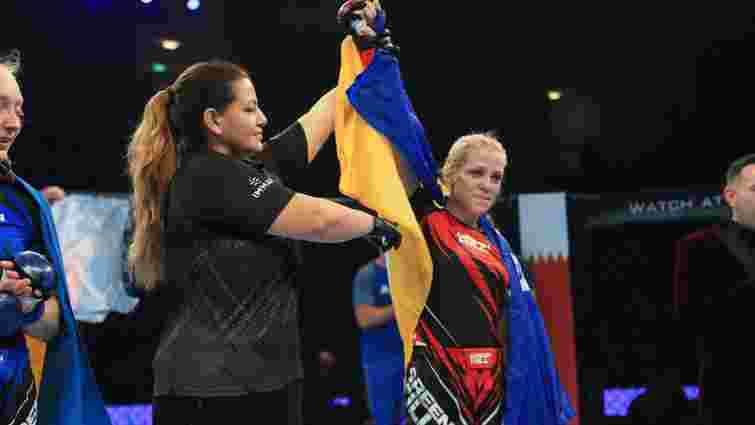 Українка вперше в історії стала чемпіонкою світу  зі змішаних єдиноборств
