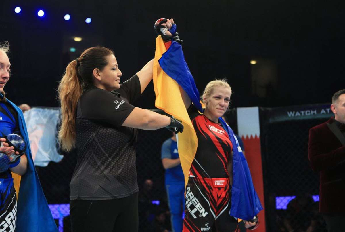 Українка вперше в історії стала чемпіонкою світу  зі змішаних єдиноборств