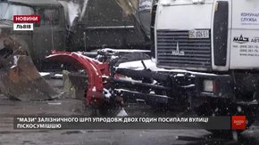 Львівські комунальники виявилися готовими до першого снігу