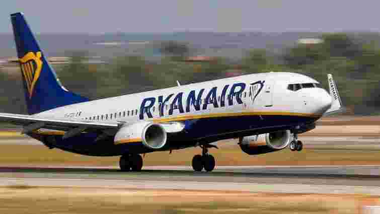 Ryanair відкрив п’ять нових маршрутів з Києва за ціною від 5 євро