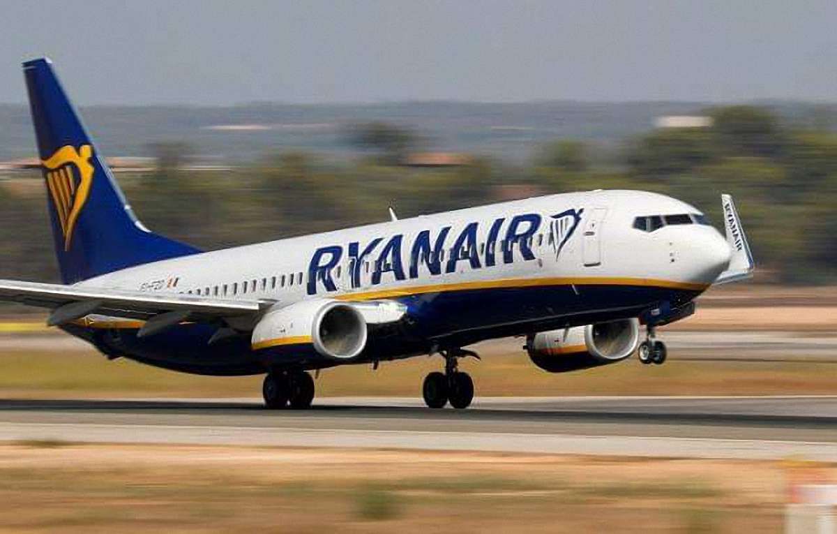 Ryanair відкрив п’ять нових маршрутів з Києва за ціною від 5 євро