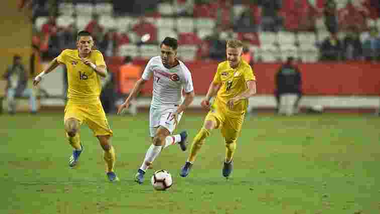 Збірна України не зуміла обіграти Туреччину у товариському матчі