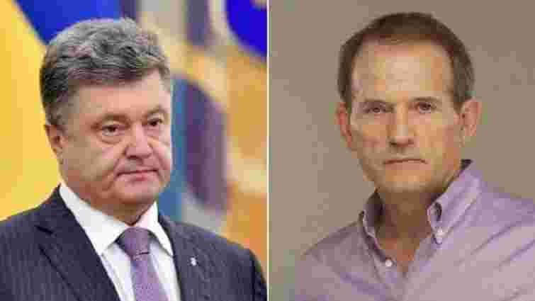 Журналісти зафіксували, як Медведчук таємно зустрічається з Порошенком