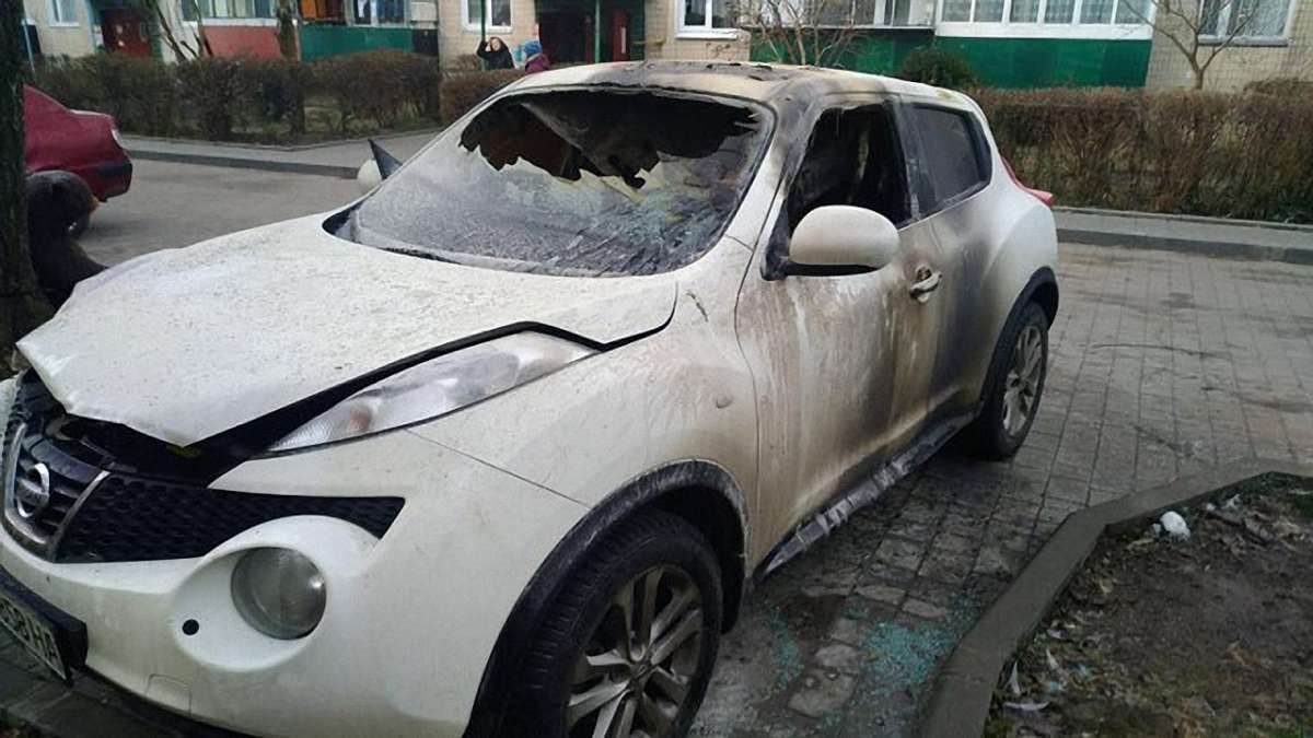 30-річна львів’янка заявила про підпал невідомими її авто, припаркованого на Науковій