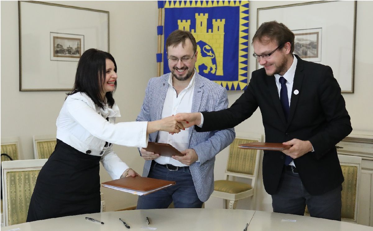 Львівська мерія підписала меморандум про співпрацю з групою канадських інноваційних компаній