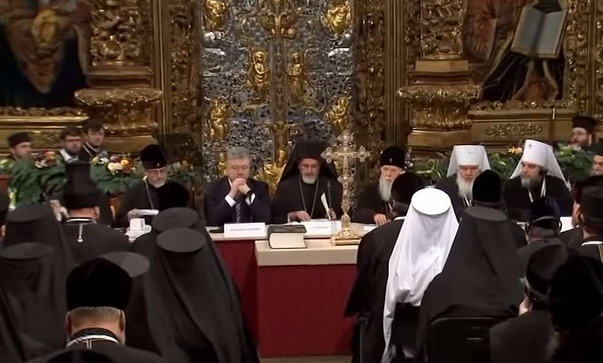 «5 канал» опублікував відео Об’єднавчого собору зсередини