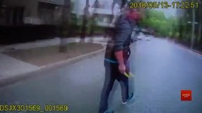 Галицький райсуд оприлюднив відео ножового нападу на львівську патрульну