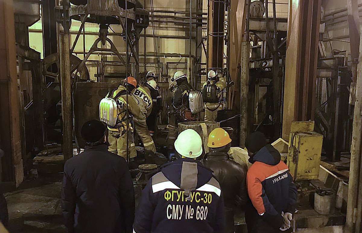 Через пожежу на калійній шахті у Росії загинули дев’ятеро гірників