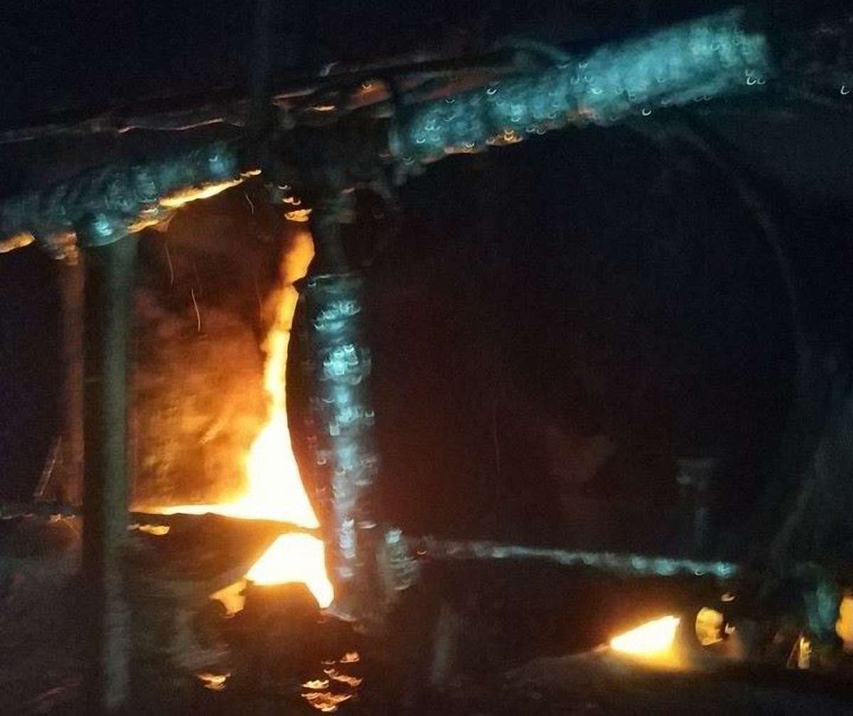 На Стрийщині виникла пожежа на підприємстві сухих будівельних сумішей
