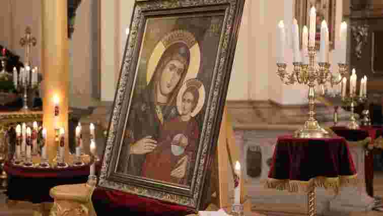До Собору св. Юра у Львові привезли копію чудотворної  Вифлеємської ікони Пресвятої Богородиці