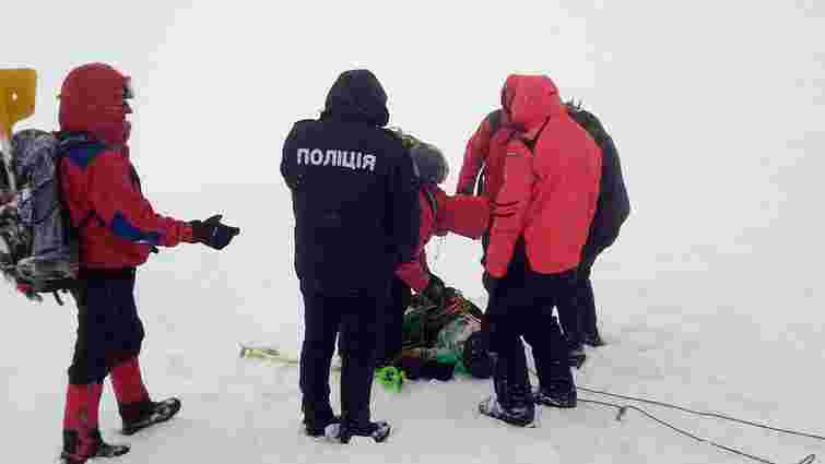 В районі гори Гемба на Закарпатті загинув лижник-фрірайдер