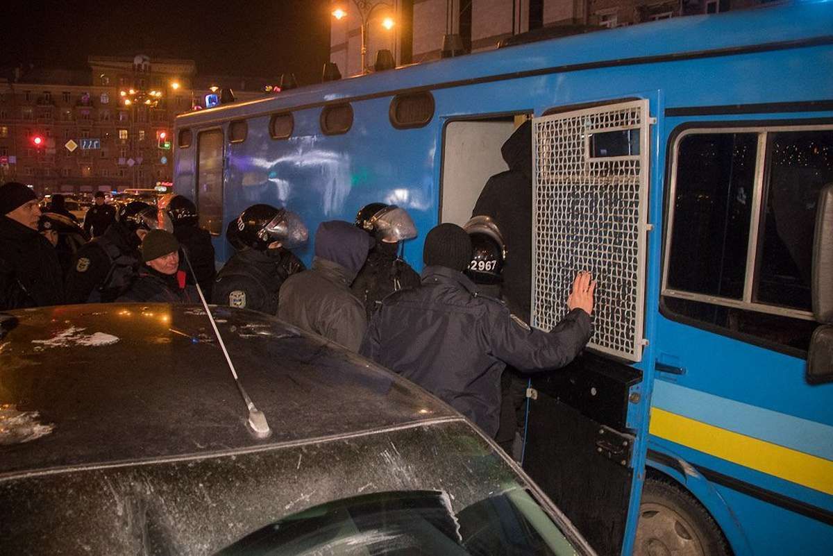 Представники шоумена Володимира Зеленського штурмували офіс в центрі Києва
