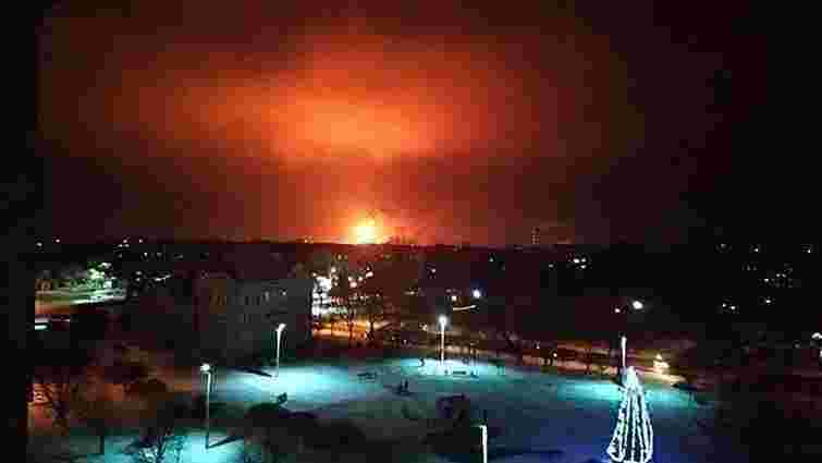 Стала відома причина масштабної пожежі на хімзаводі в Калуші
