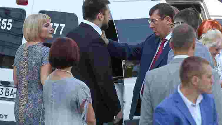 САП закрила справу проти Юрія Луценка через використання авто ГПУ на весіллі сина