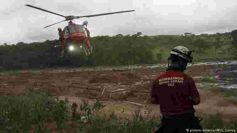 Кількість загиблих внаслідок прориву греблі на шахті в Бразилії зросла до 40