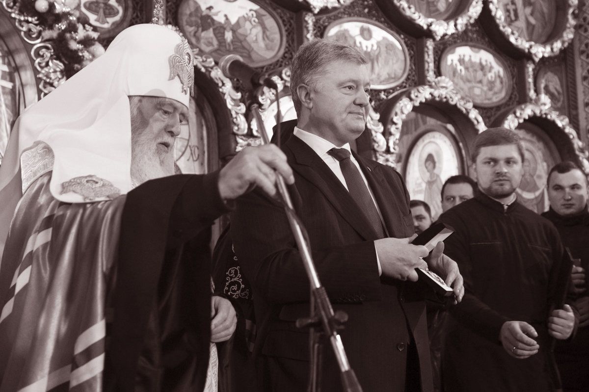 За що Філарет образився на Порошенка