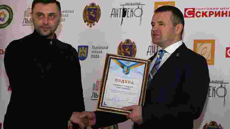 Голову ГО «Варта 1» Ігора Зінкевича нагородили за внесок у розвиток олімпійського руху