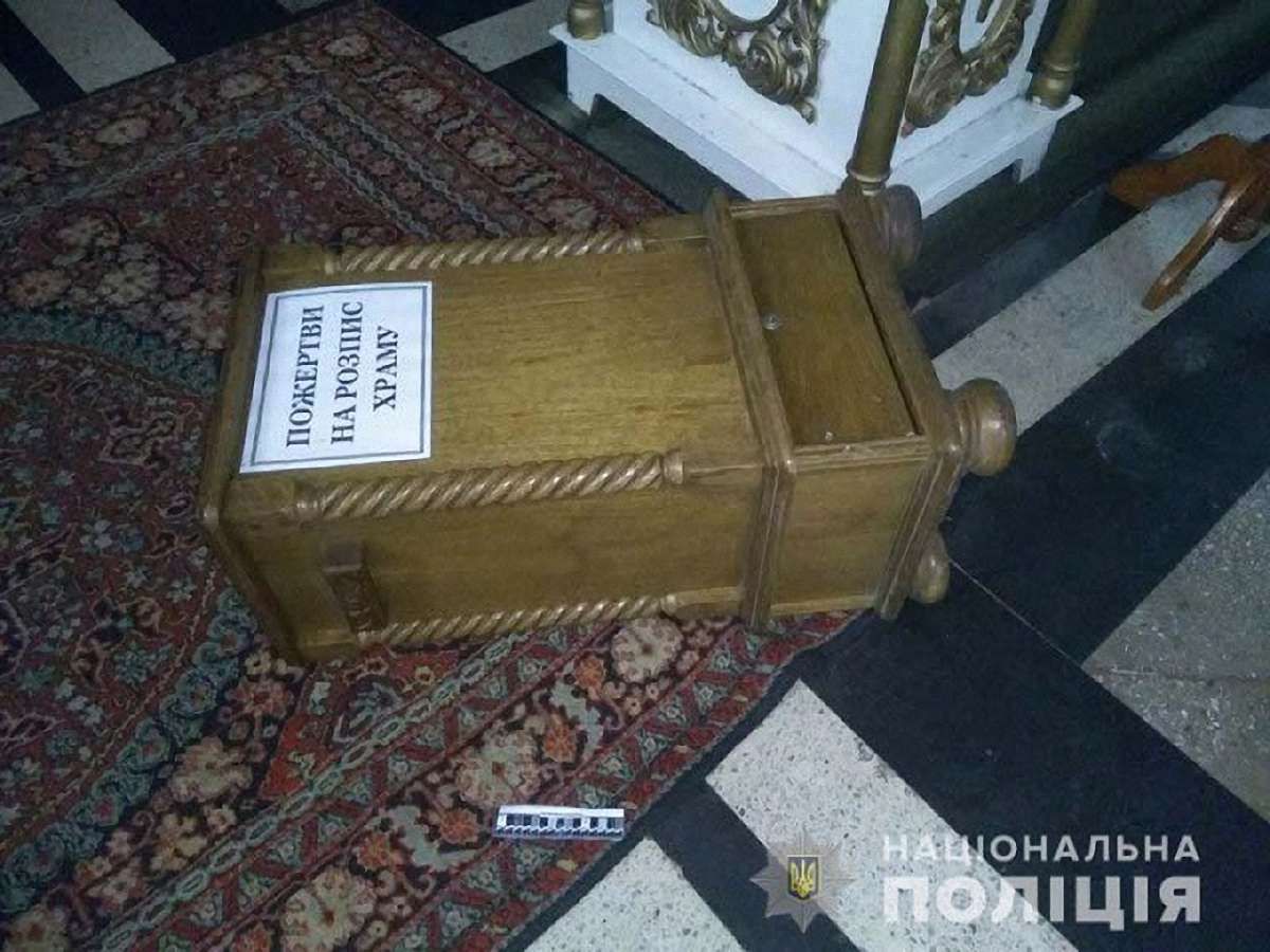 В Рівному затримали рецидивіста, який обікрав храм