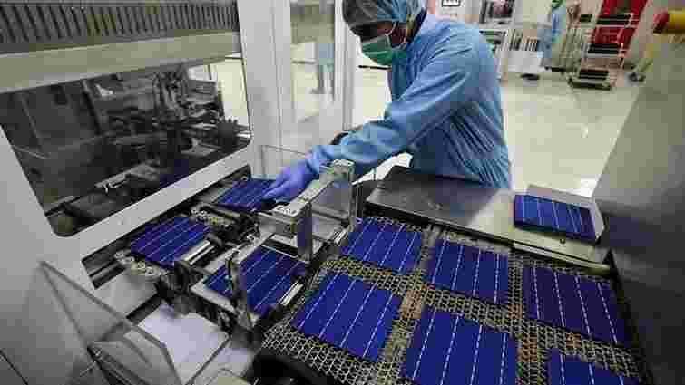 Найпотужніший в Україні завод з виробництва сонячних панелей відкрили у Вінниці