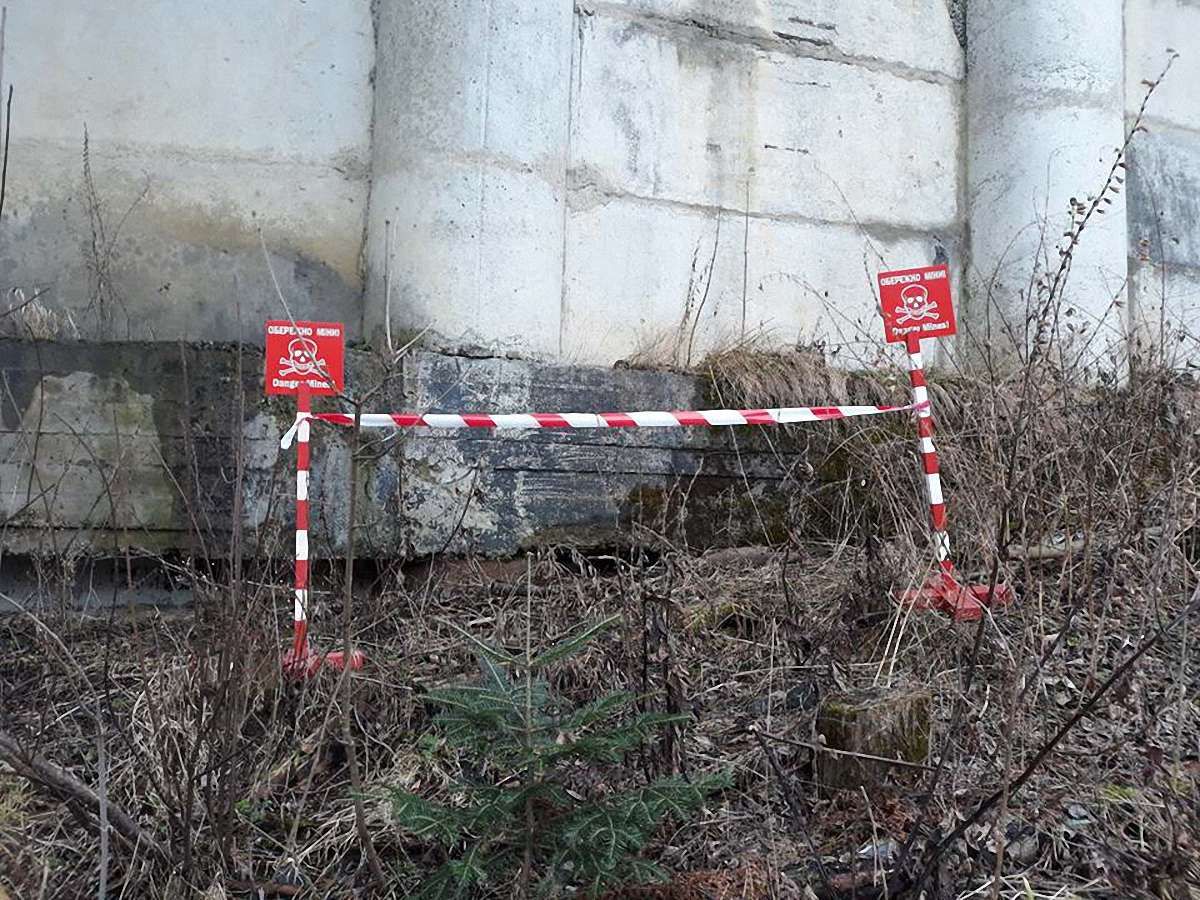 Під мостом на Сколівщині виявили протитанкову міну