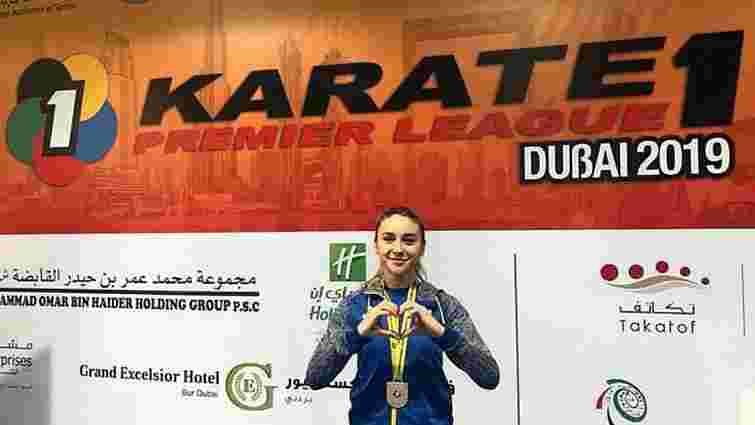 Українські каратистки здобули срібні нагороди на турнірі у Дубаї