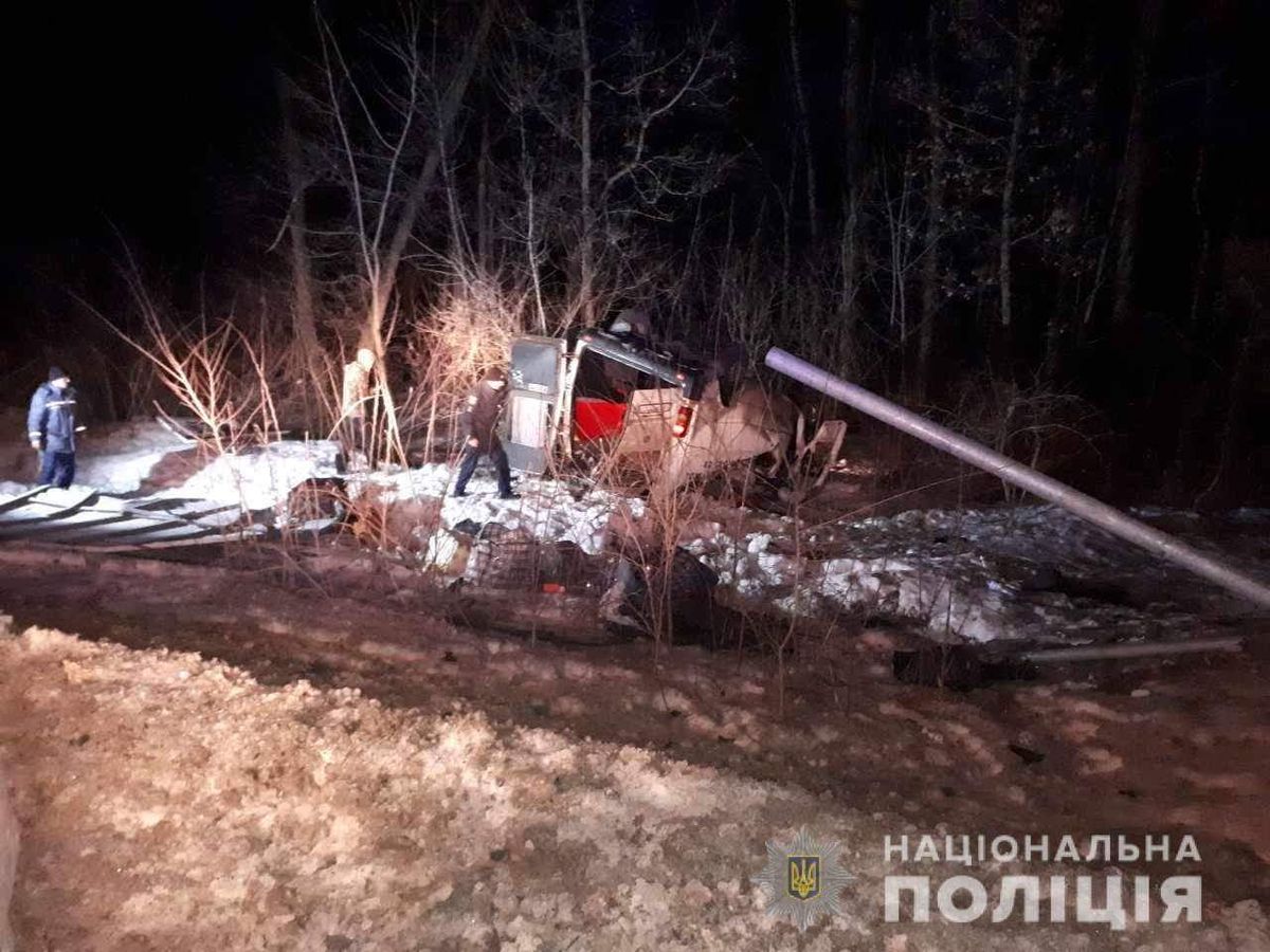 Четверо пасажирів рейсового мікроавтобуса загинули в ДТП на Полтавщині