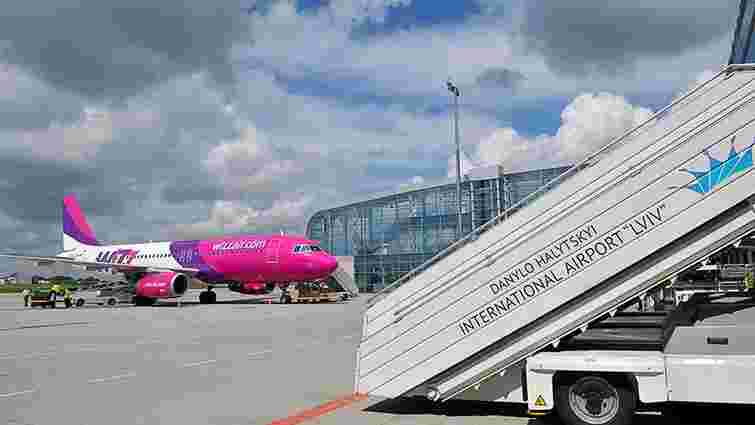 Wizz Air у літньому сезоні суттєво збільшить частоту виконання рейсів зі Львова