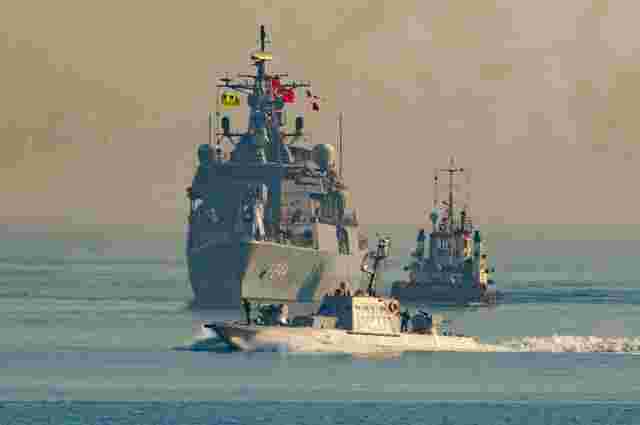 Кораблі ВМС України і Туреччини провели спільні навчання у Чорному морі
