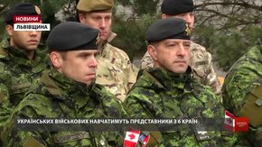 Військові з шести країн проводять навчання 72-ї бригади на Яворівському полігоні