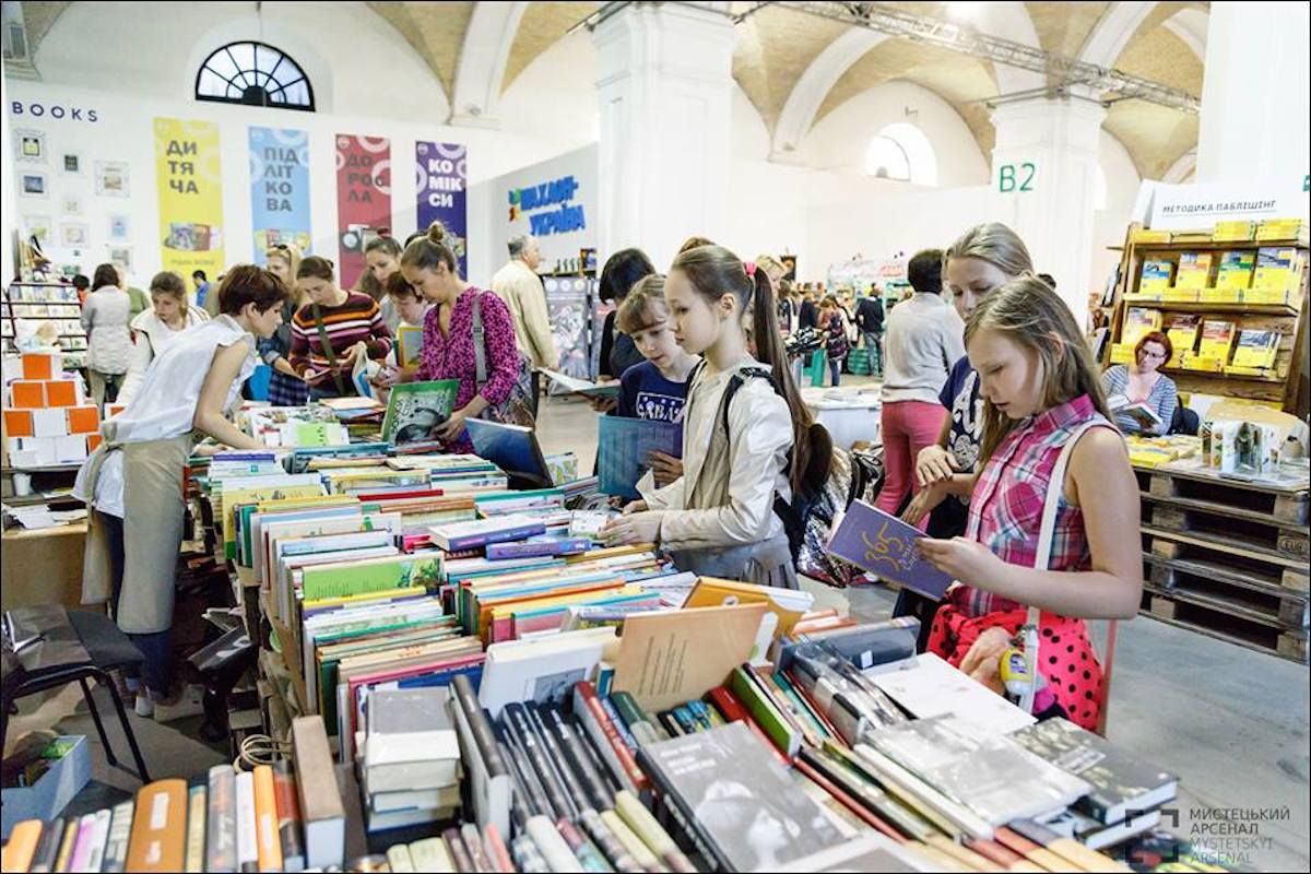 Київський «Книжковий Арсенал»  у Лондоні назвали найкращим літературним фестивалем року