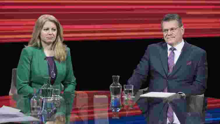 Адвокатка і віце-президент Єврокомісії вийшли у 2-й тур виборів президента в Словаччині