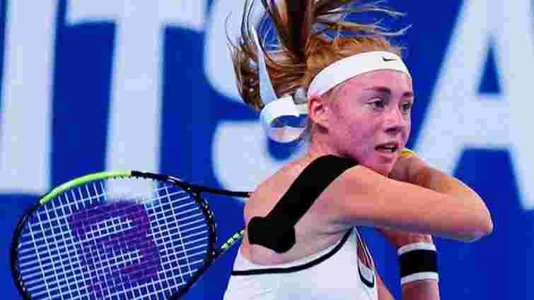 Юна українська тенісистка Дар’я Лопатецька здобула п’ятий титул у кар’єрі