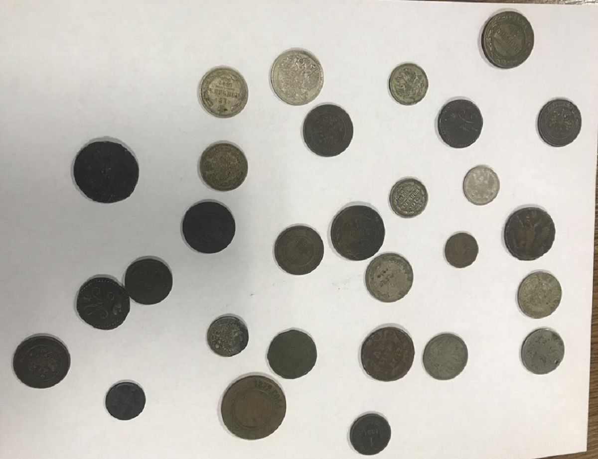 Німець намагався вивезти з України давні монети