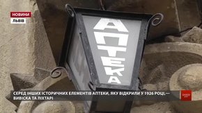 Міська рада підготувала програму збереження історичних аптек у центральній частині Львова