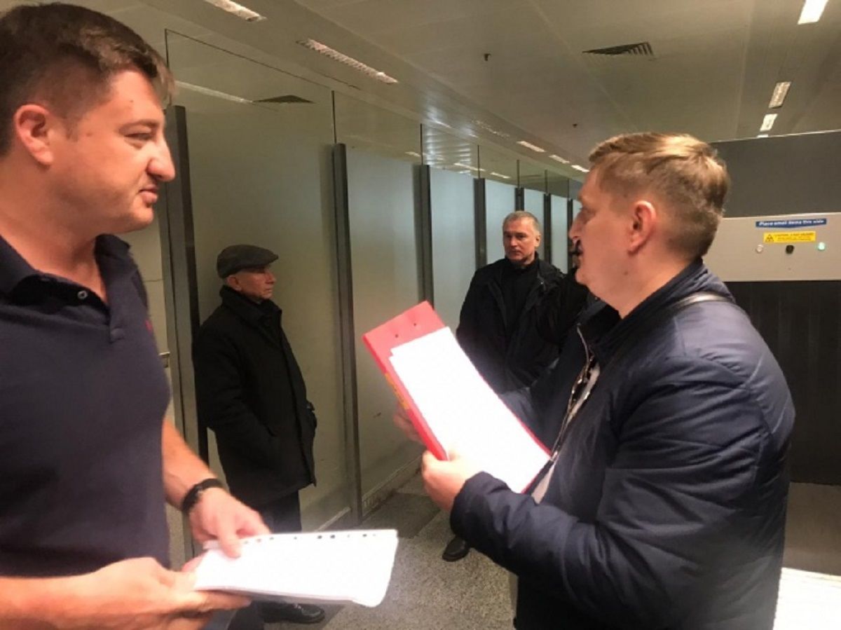 В аеропорту«Бориспіль» голові Держрезерву вручили обвинувальний акт