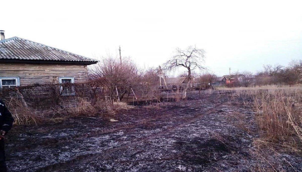 На Чернігівщині під час гасіння палаючого сухостою селяни побили пожежників