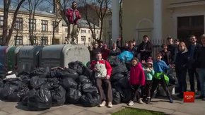 Всесвітній антисміттєвий флешмоб підтримали у Львові