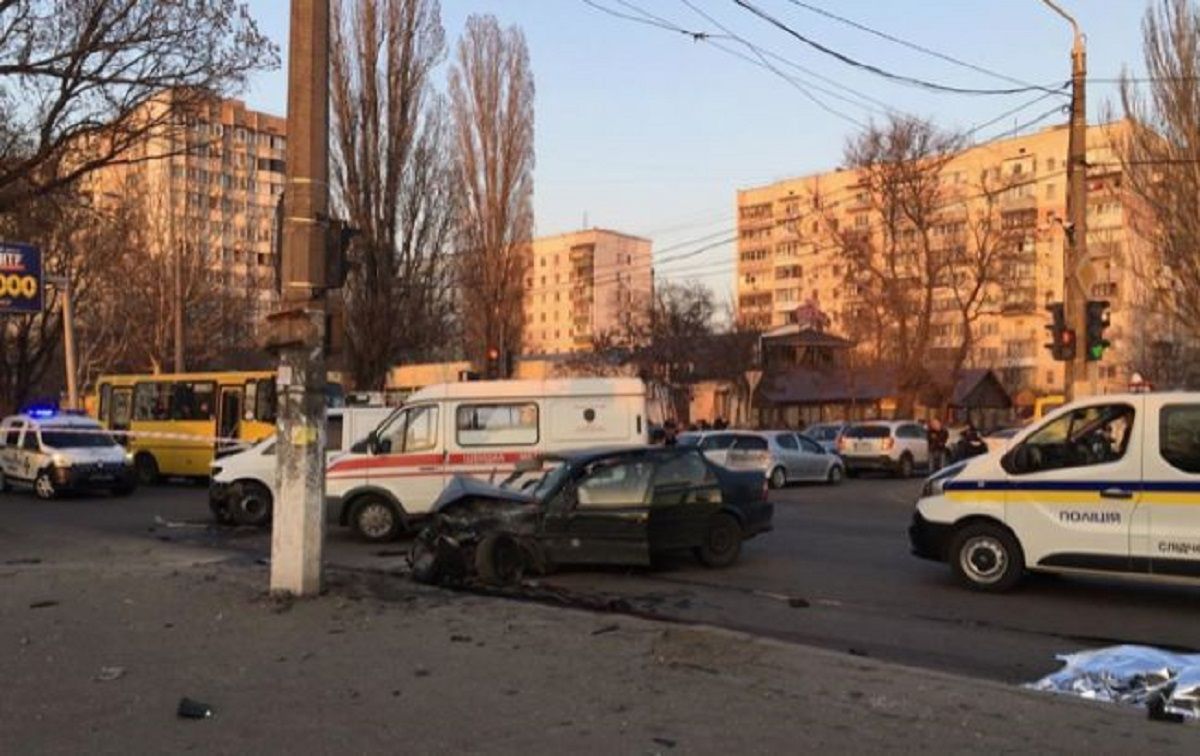 Суд арештував без права застави водія, який збив трьох нацгвардійців в Одесі
