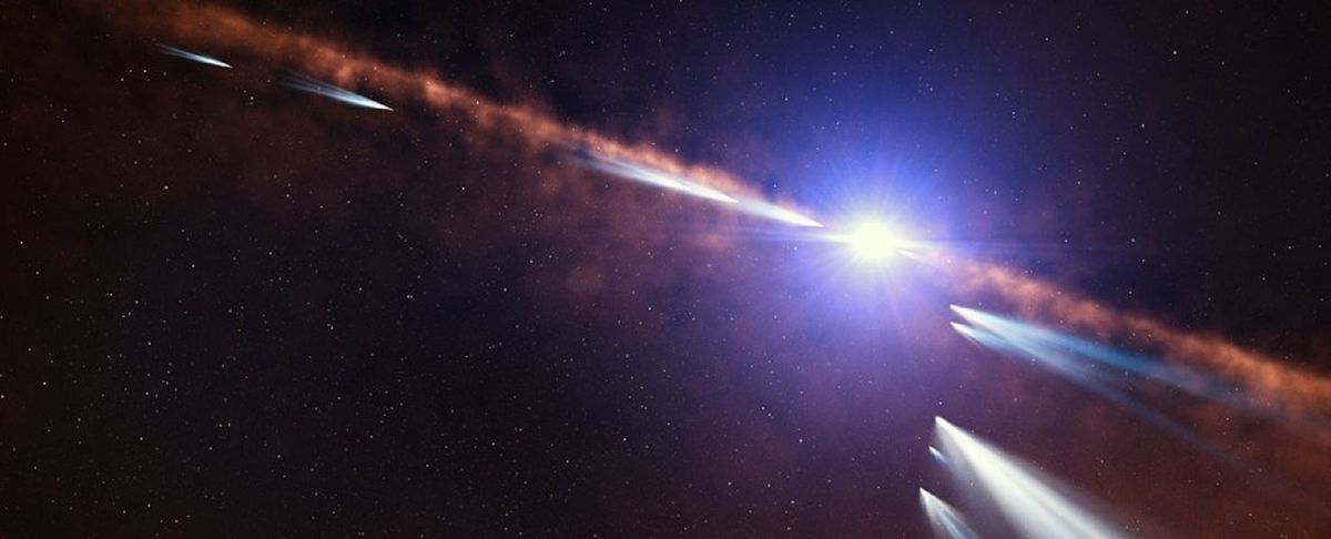 NASA за допомогою телескопа TESS вперше виявила екзокомету