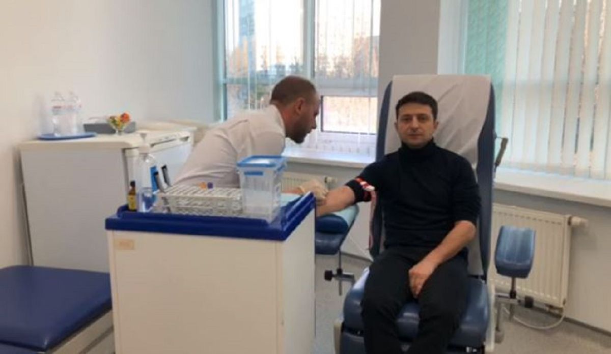 Зеленський здав аналізи в приватній лабораторії в Києві