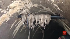 Працівники «Львівводоканалу» вперше показали, куди потрапляють поліетиленові пакети з вулиці