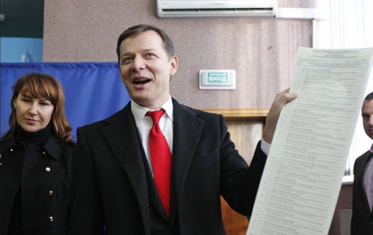 Олега Ляшка оштрафували за демонстрацію бюлетеня на камери в день виборів