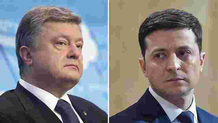 ЦВК дозволила відтермінувати на одну годину офіційні дебати між Порошенком і Зеленським