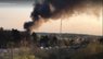 У Новояворівську масштабна пожежа спричинила затори на дорогах
