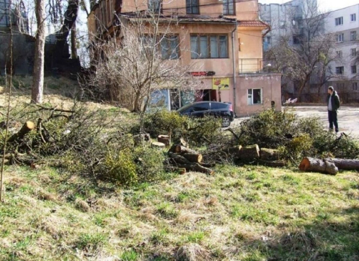 Замість житлової 5-поверхівки на вул. Горбачевського у Львові облаштують сквер
