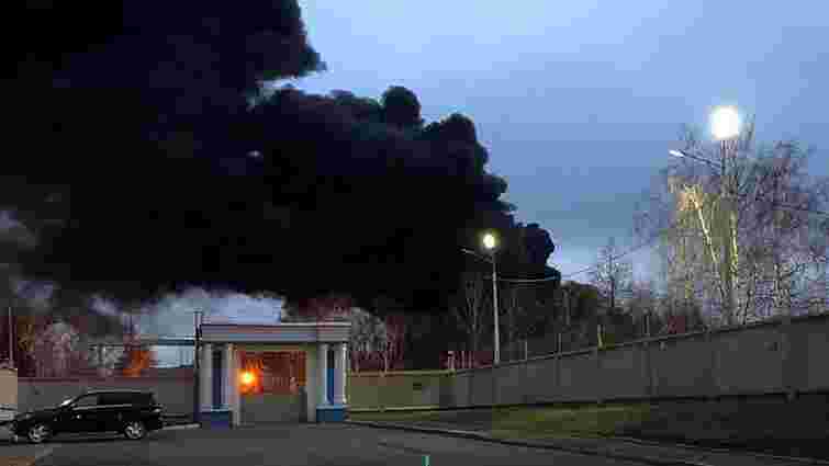 У Росії спалахнула велика пожежа на заводі з виробництва балістичних ракет