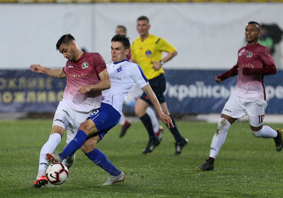 ФК «Львів» у більшості поступився київському «Динамо»