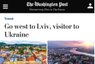 Газета The Washington Post опублікувала статтю із рекомендаціями відвідати Львів