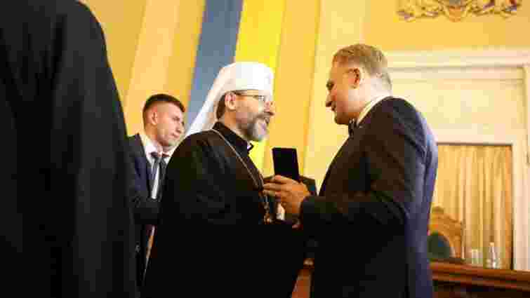 Блаженніший Святослав отримав звання почесного громадянина Львова